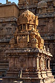 The great Chola temples of Tamil Nadu - The Brihadishwara Temple of Thanjavur. the auxiliary Chandikeshvara shrine.